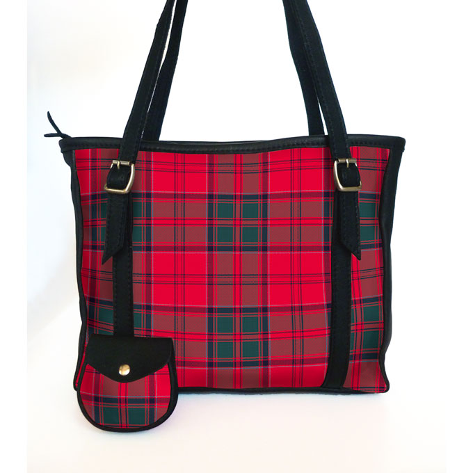 Handbag, Purse. Arran Shoulder Bag, Grant Tartan
